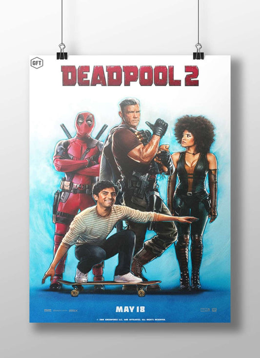 Deadpool 2 (Marvel film) Deadpool 2 - Merc With A Mouth Poster
