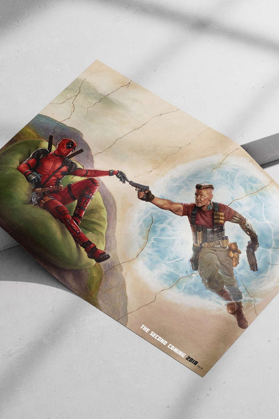 Wade Wilson (Deadpool) and Piotr Rasputin (Colossus) from Marvel's X-Men franchise Deadpool & Colossus -