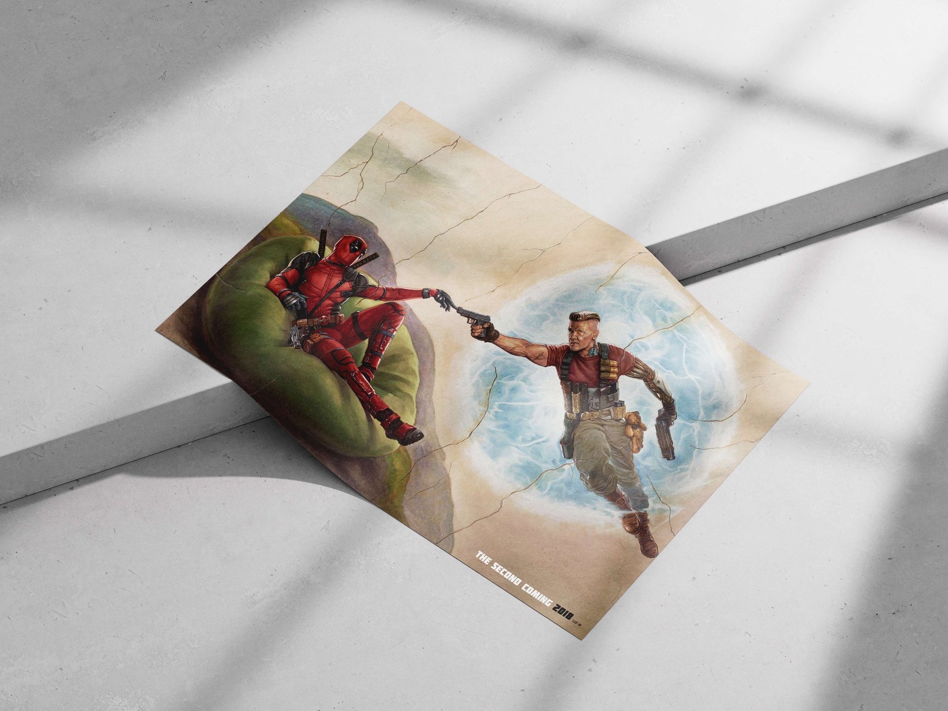 Wade Wilson (Deadpool) and Piotr Rasputin (Colossus) from Marvel's X-Men franchise Deadpool & Colossus -