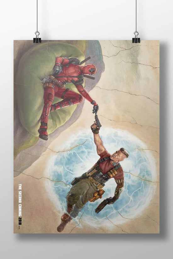 Wade Wilson (Deadpool) and Piotr Rasputin (Colossus) from Marvel's X-Men franchise Deadpool & Colossus -