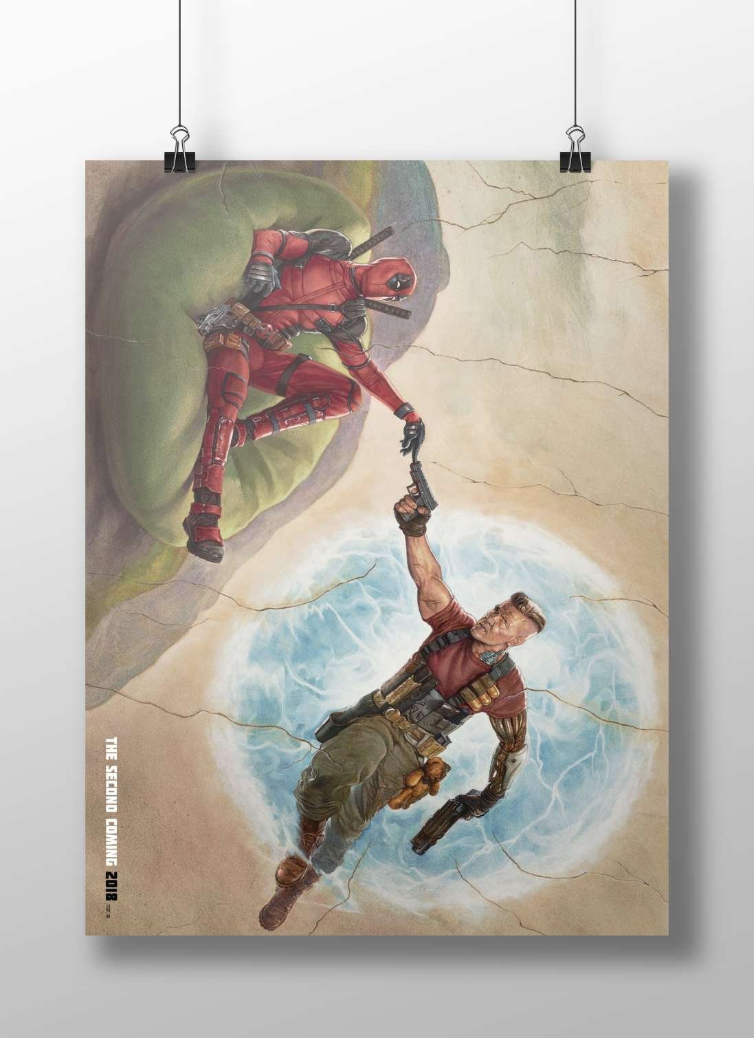 Wade Wilson (Deadpool) and Piotr Rasputin (Colossus) from Marvel's X-Men franchise Deadpool & Colossus -