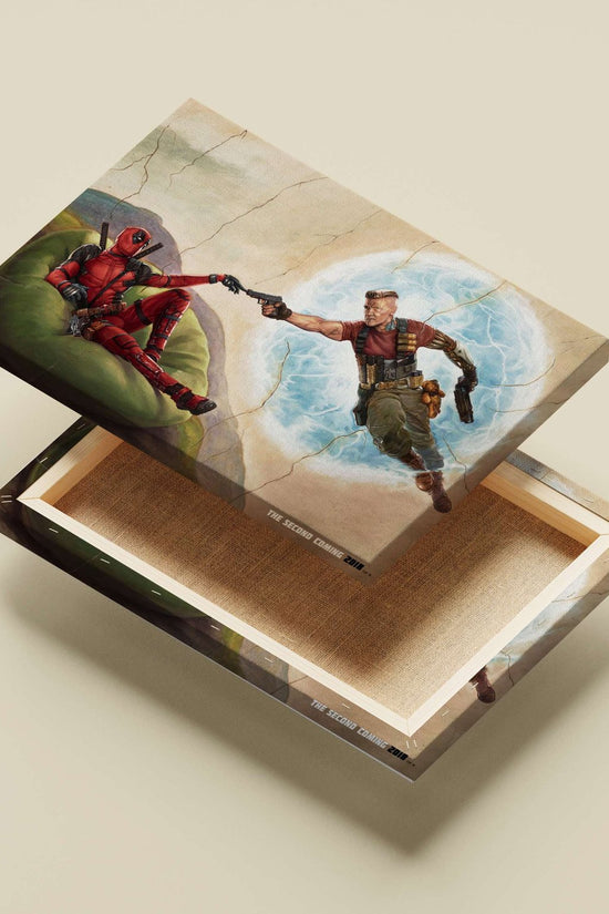 Wade Wilson (Deadpool) and Piotr Rasputin (Colossus) from Marvel's X-Men franchise Deadpool & Colossus -