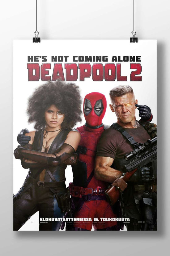 Deadpool 2 (the 2018 superhero film from the Deadpool franchise, confirmed by "DEADPOOL 2" text