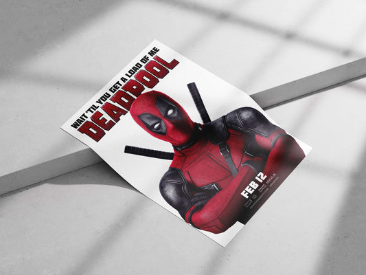 Deadpool (Marvel superhero character from the film) Deadpool - Merc With A Mouth Poster