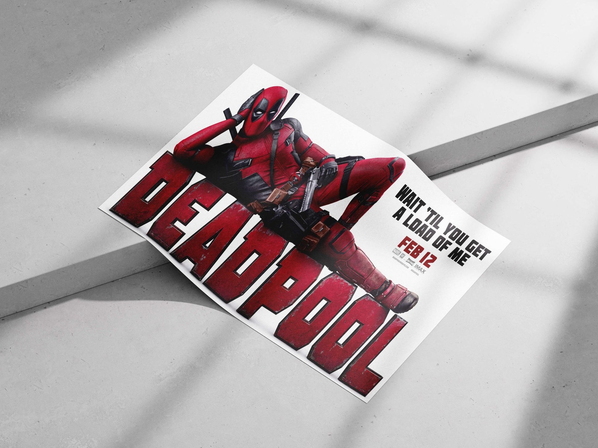 Deadpool (Marvel franchise character) Deadpool - Merc With A Mouth Poster