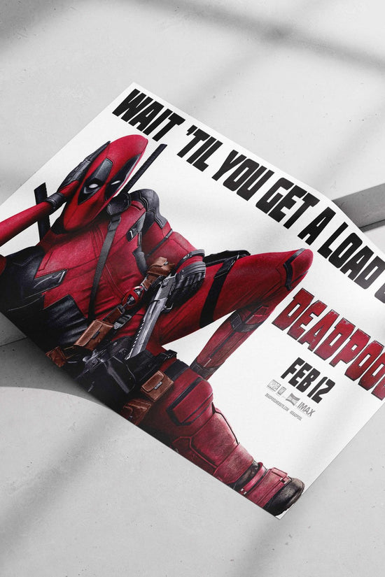 Deadpool (Marvel's X-Men franchise character) Deadpool - Merc With A Mouth Poster