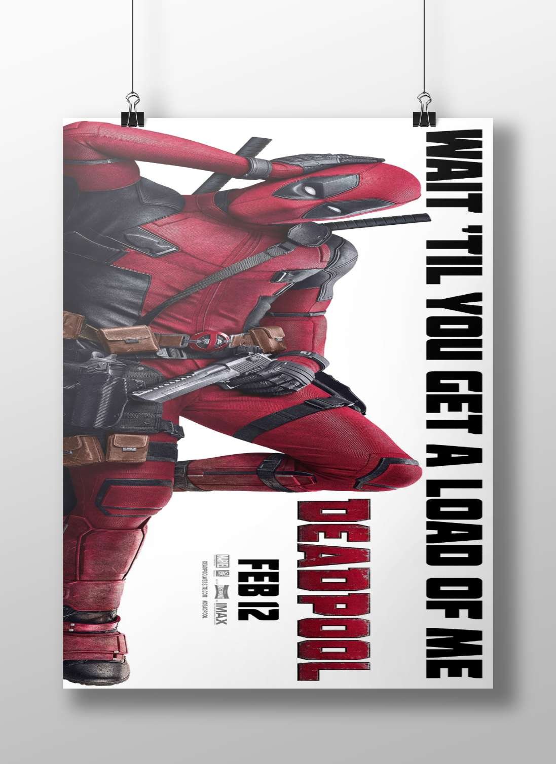 Deadpool (Marvel's X-Men franchise character) Deadpool - Merc With A Mouth Poster