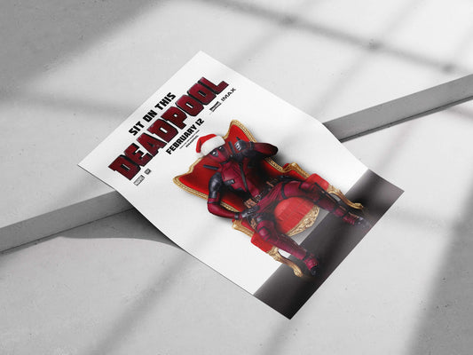 Deadpool (the superhero character from Marvel's cinematic universe) Deadpool - Merc With A Mouth Poster