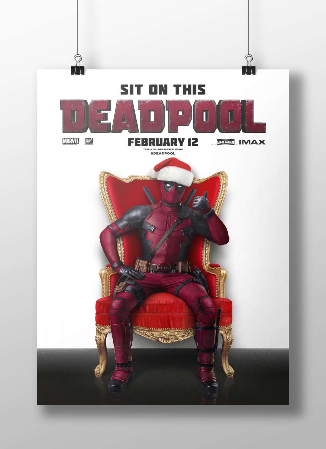 Deadpool (the superhero character from Marvel's cinematic universe) Deadpool - Merc With A Mouth Poster