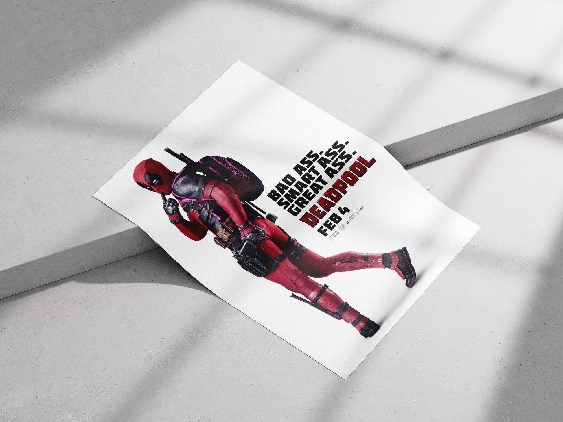 Deadpool (Marvel's superhero franchise character) Deadpool - Merc With A Mouth Poster