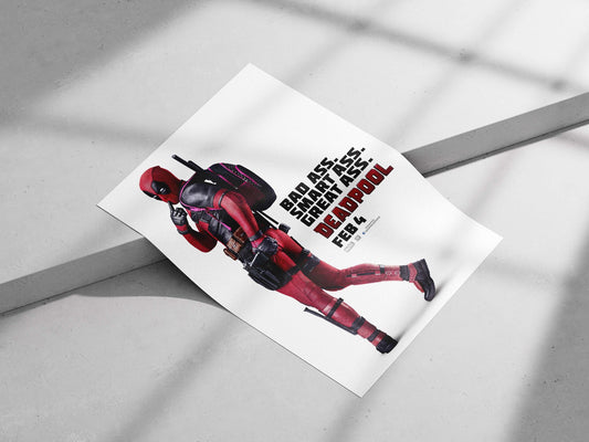 Deadpool (Marvel's superhero franchise character) Deadpool - Merc With A Mouth Poster