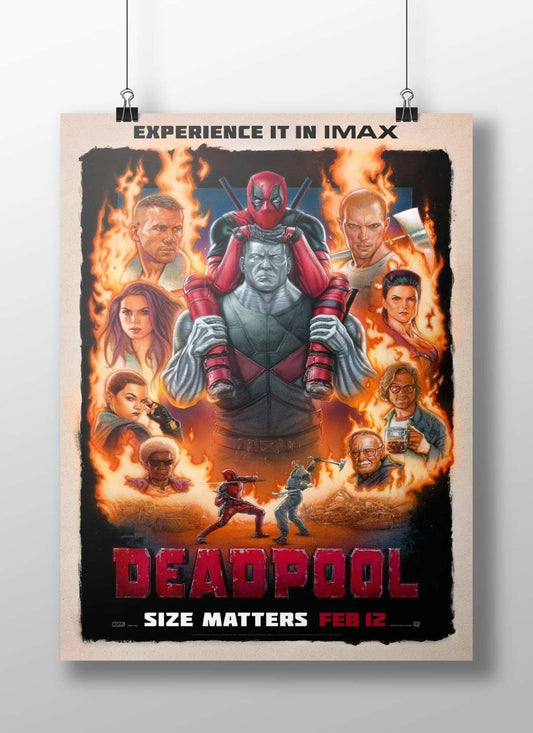 Deadpool (the 2016 Marvel film) Wade Wilson - Merc With A Mouth Poster