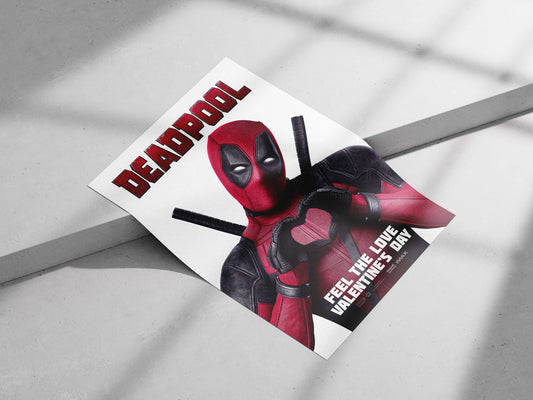 Wade Wilson as Deadpool from Marvel's Deadpool franchise Deadpool - Merc With A Mouth Poster