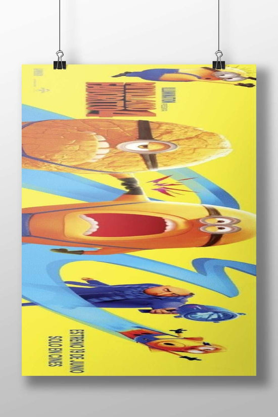 Minions (Illumination franchise) Gru And Minions - Pop Art Poster