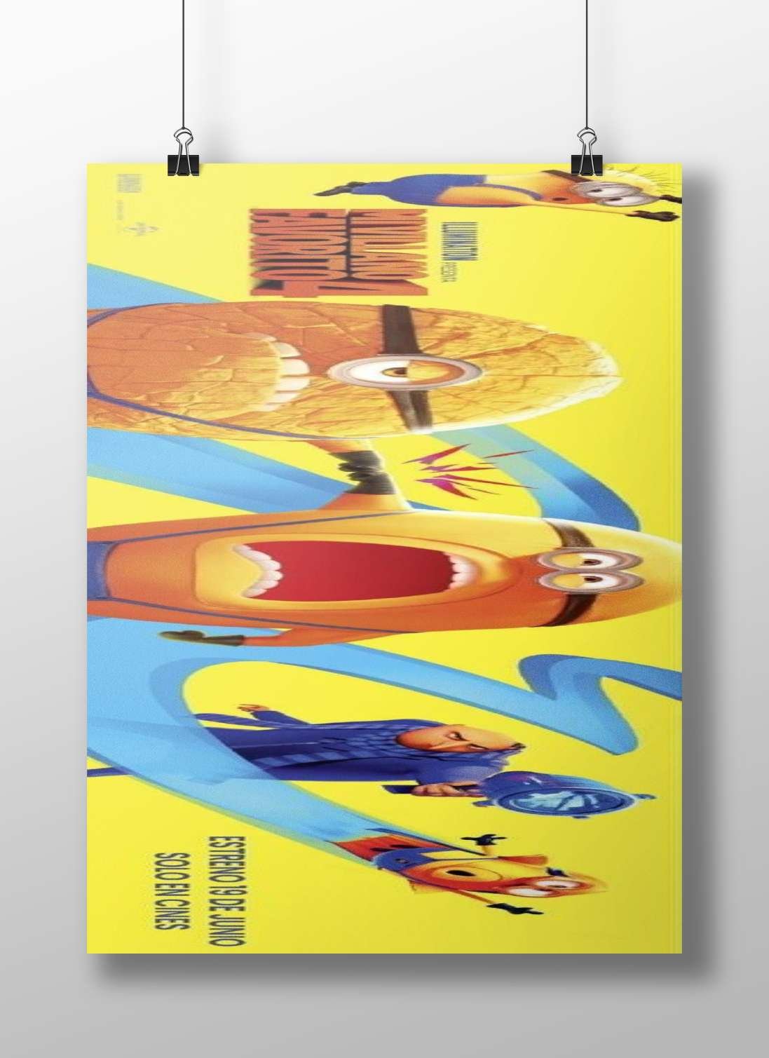 Minions (Illumination franchise) Gru And Minions - Pop Art Poster