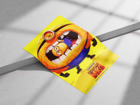 Despicable Me 4 (Illumination's Minions franchise) Gru 2 - Mastermind Minion Poster