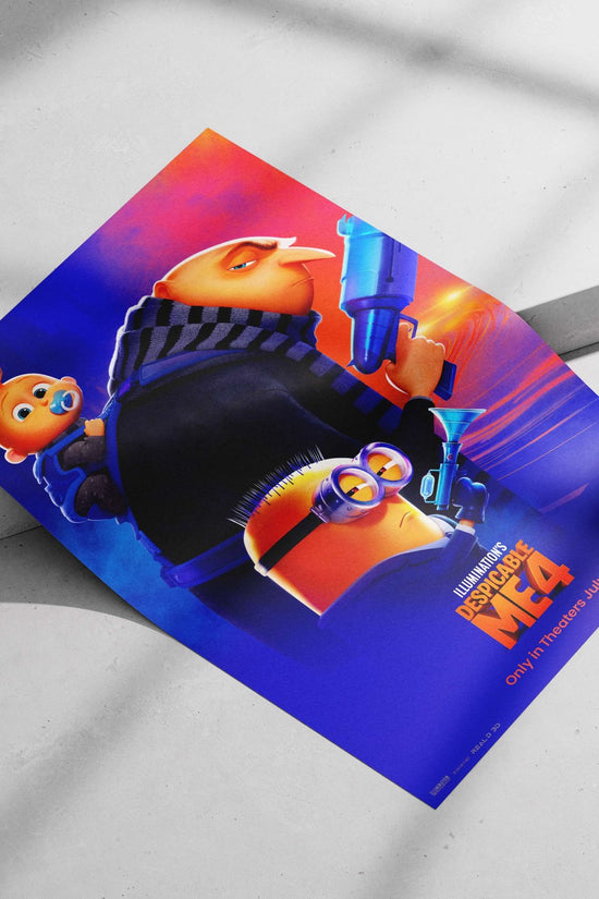 Gru'S Genius - Despicable Me 4 Poster