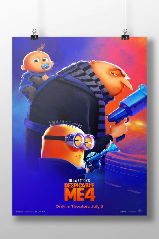 Gru'S Genius - Despicable Me 4 Poster