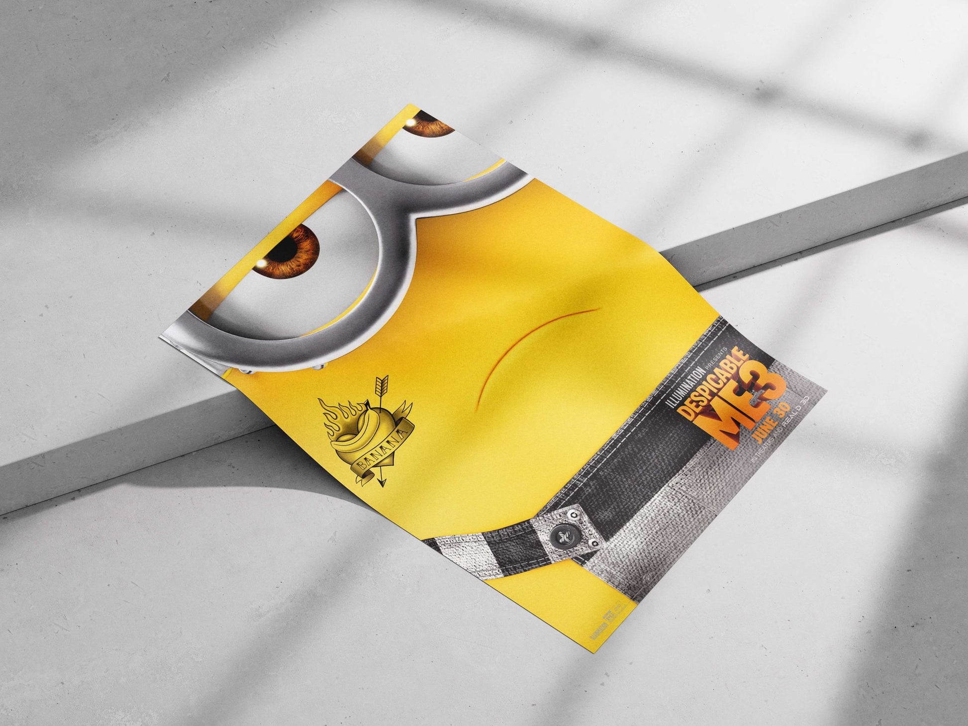 Gru'S Sidekick - Minion From Despicable Me 3 Poster