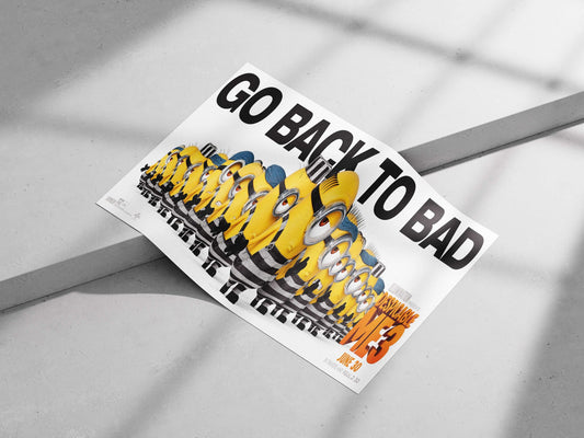 Minions from the *Despicable Me 3* franchise Gru'S Minion Squad - Iconic Pop Art Poster