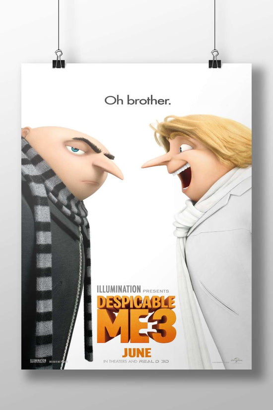 Despicable Me 3 Gru And The Minions - Iconic Villain Friendship Poster