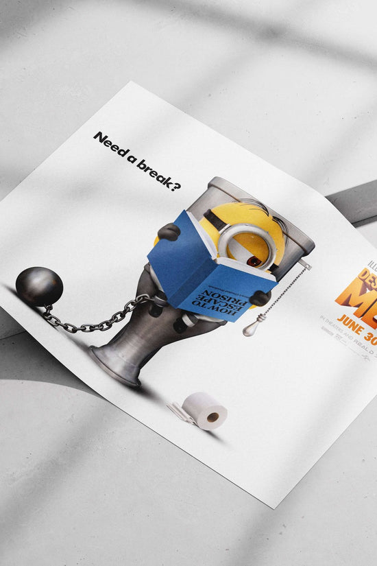 Gru'S Sidekick - Minion From Despicable Me 3 Poster