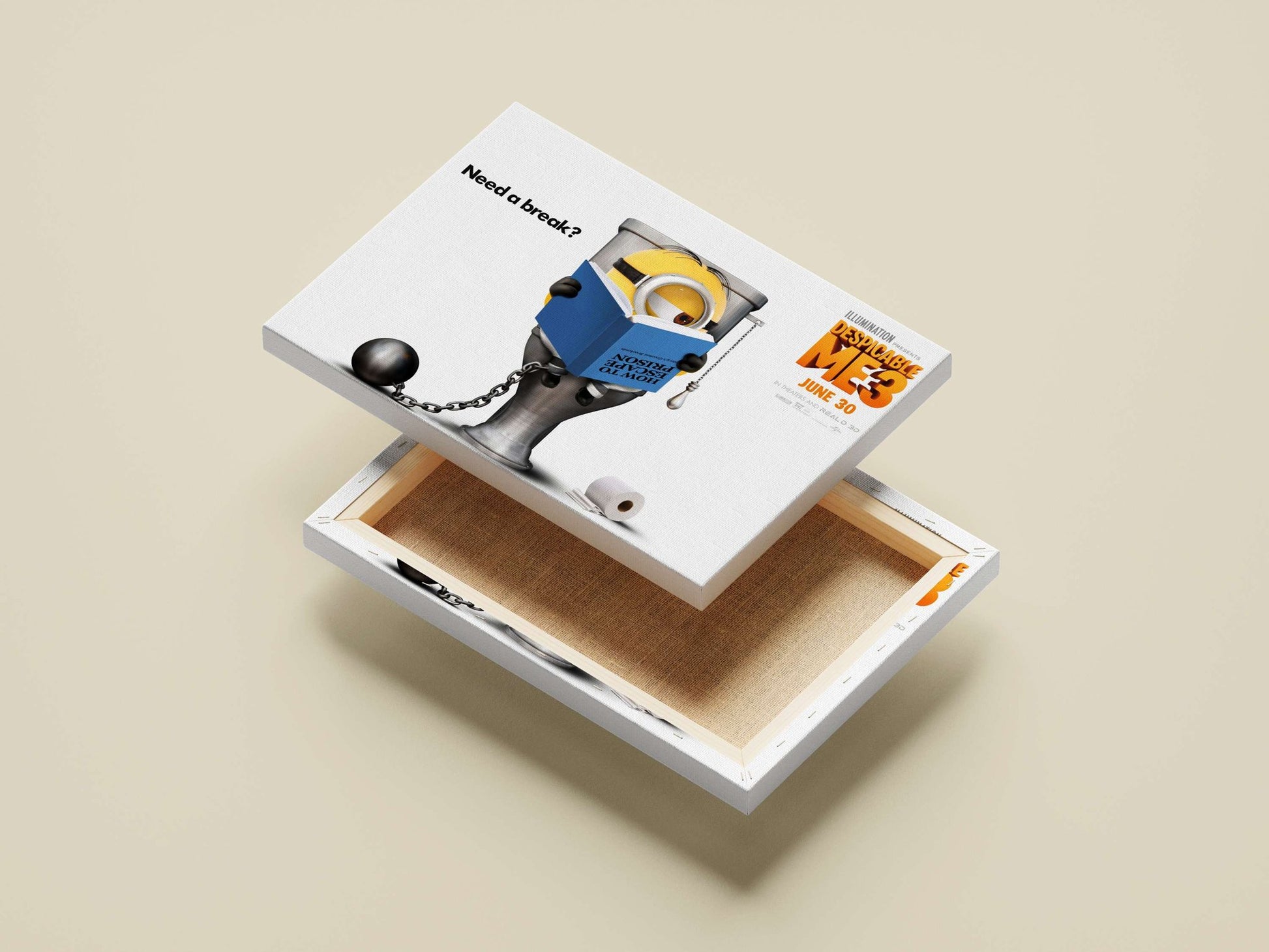 Gru'S Sidekick - Minion From Despicable Me 3 Poster