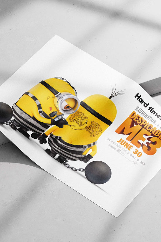 Despicable Me 3 Gru - Villain With A Heart Poster