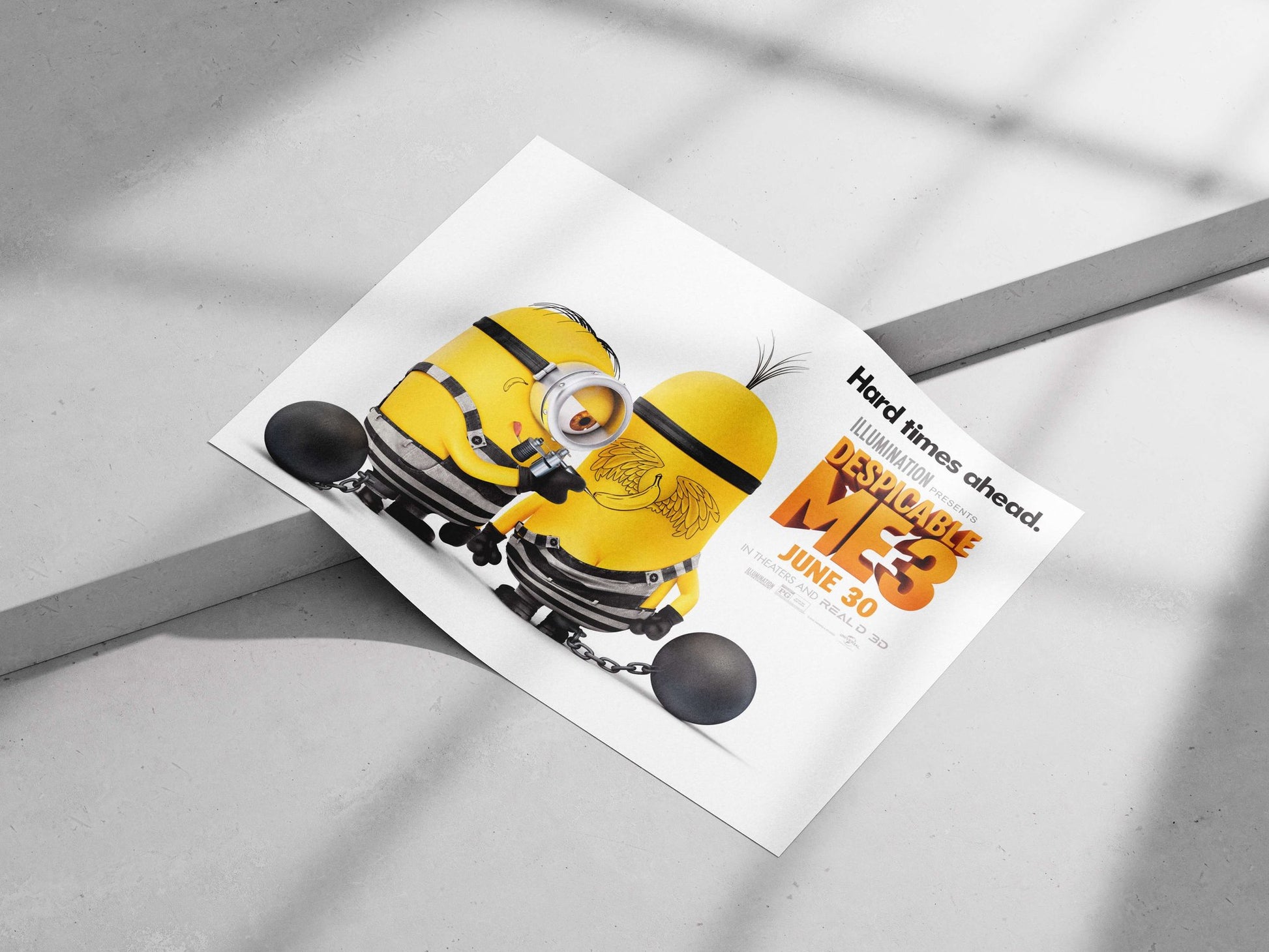 Despicable Me 3 Gru - Villain With A Heart Poster