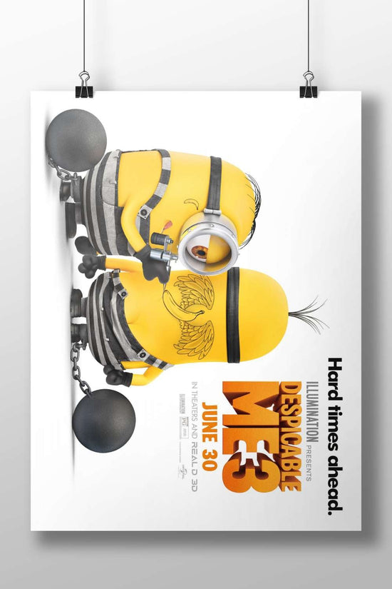 Despicable Me 3 Gru - Villain With A Heart Poster