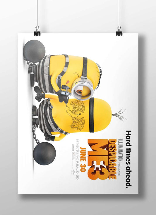 Despicable Me 3 Gru - Villain With A Heart Poster