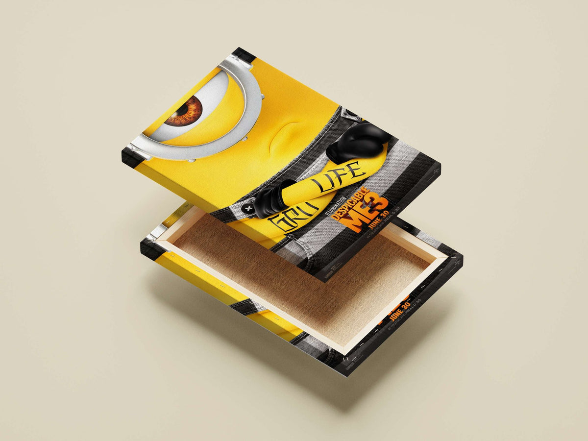 Minion from Despicable Me 3 (confirmed by Tesseract OCR text "ILLUMINATION PRESENTS DESPICABLE ME3"). Gru'S