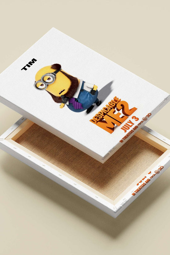 Tim, a Minion from the Despicable Me franchise. Tim - Mischievous Minion Poster