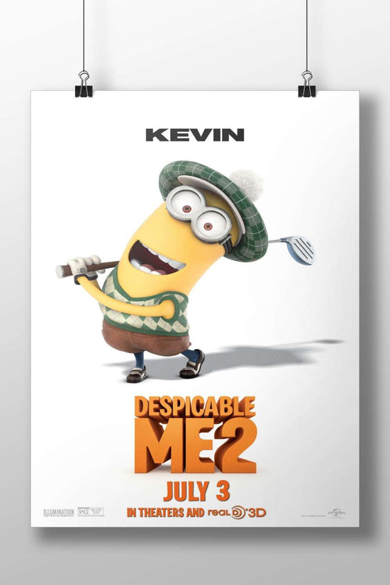 Kevin, a Minion from the Despicable Me franchise (specifically Despicable Me 2). Kevin The Minion