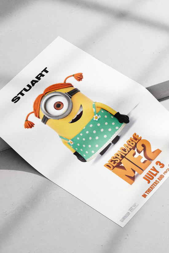 Stuart, the main Minion character from Despicable Me 2 (confirmed by Tesseract OCR text referencing