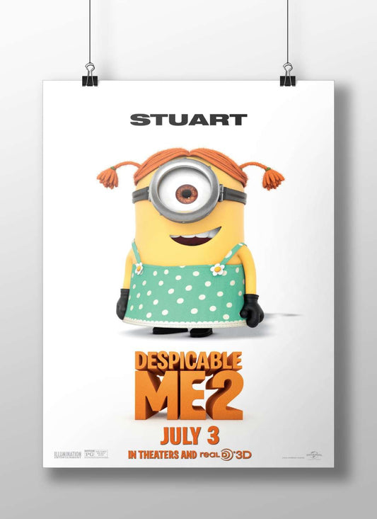 Stuart, the main Minion character from Despicable Me 2 (confirmed by Tesseract OCR text referencing
