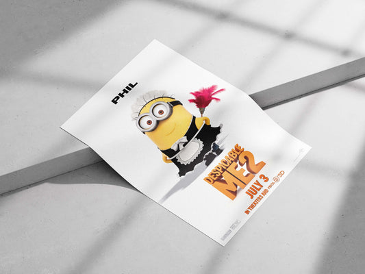 Phil, a Minion character from the Despicable Me franchise (specifically "Despicable Me 2"). Phil -