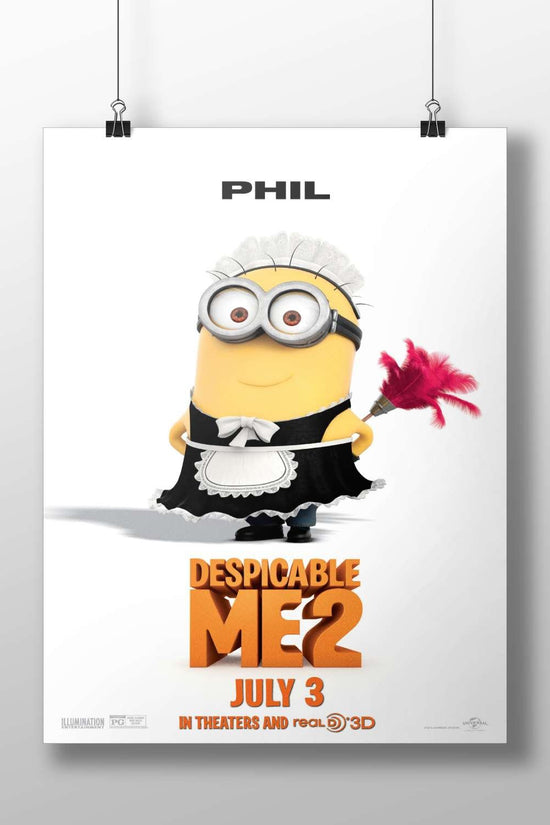 Phil, a Minion character from the Despicable Me franchise (specifically "Despicable Me 2"). Phil -