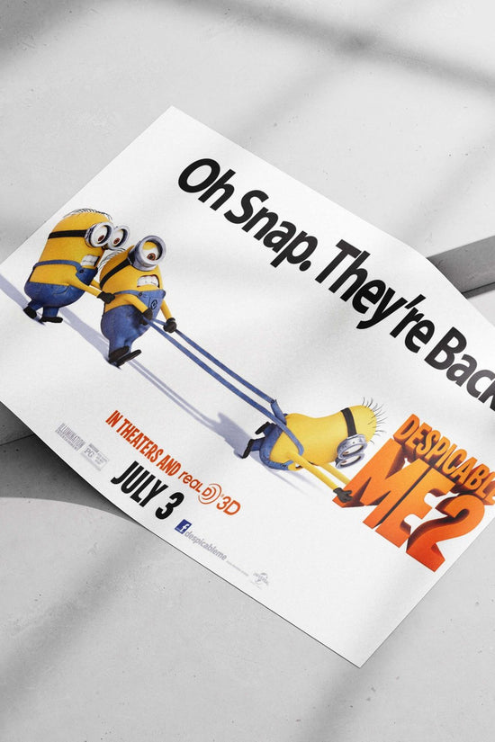Gru The Master Villain - Despicable Me 2 Poster