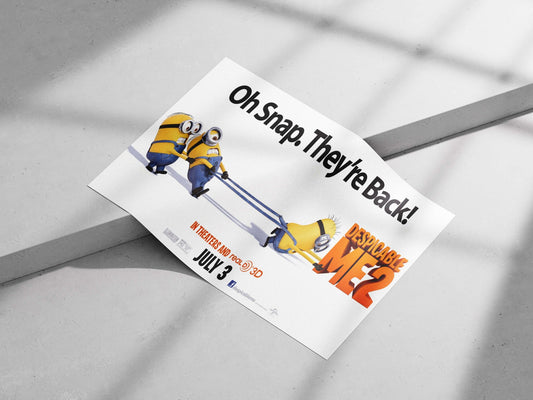 Gru The Master Villain - Despicable Me 2 Poster