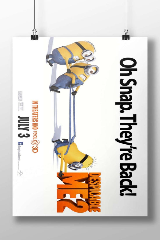 Gru The Master Villain - Despicable Me 2 Poster