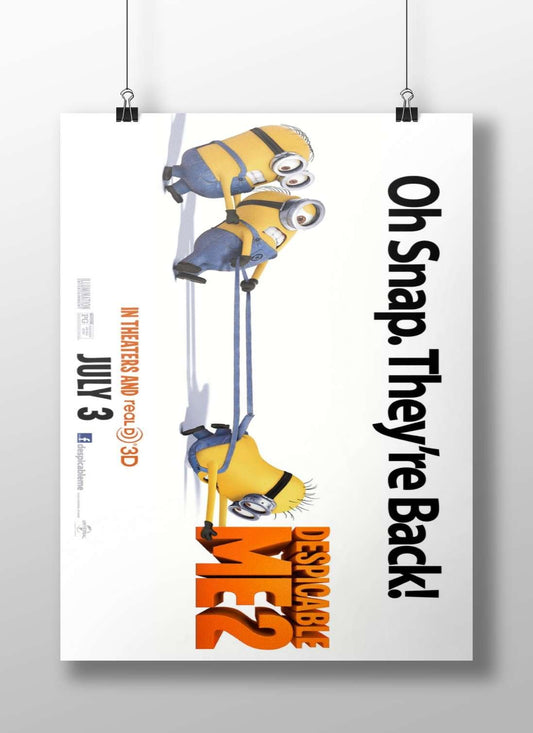 Gru The Master Villain - Despicable Me 2 Poster