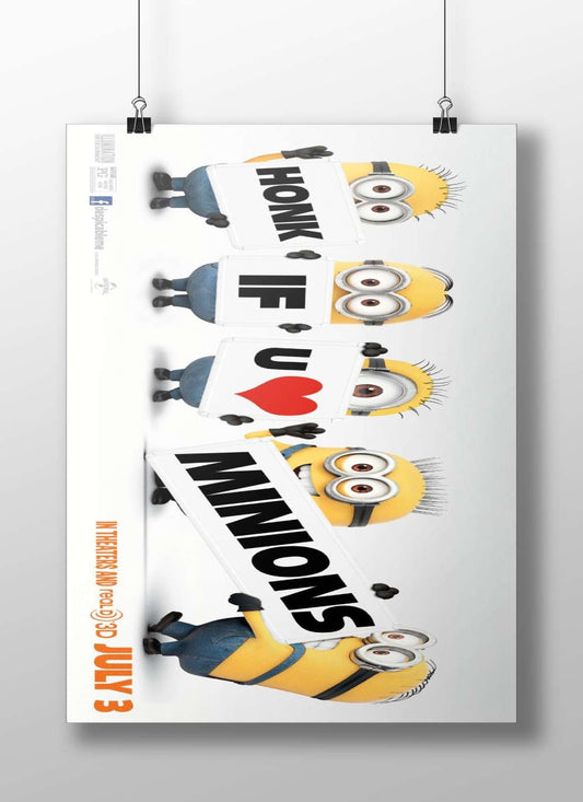 Minions franchise Minion Madness - Pop Art Poster