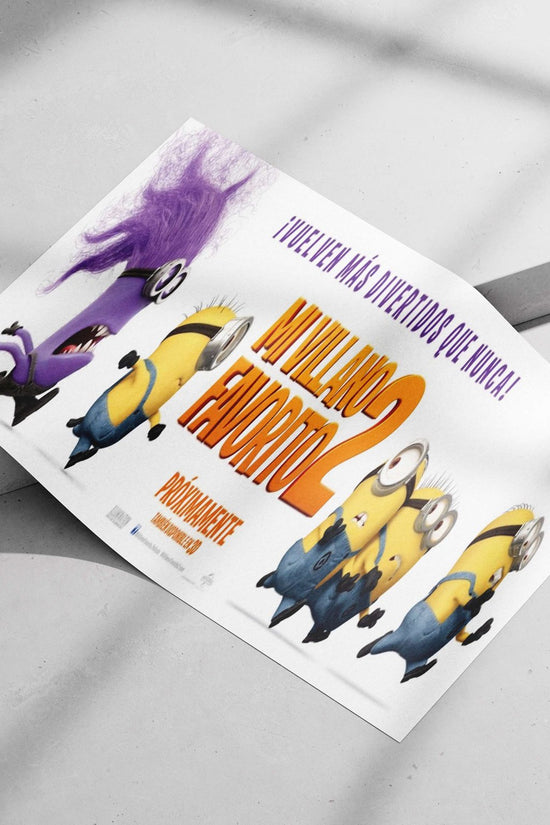 Minions (franchise from Despicable Me series, specifically Minions 2) Minions 2 - Pop Art Poster