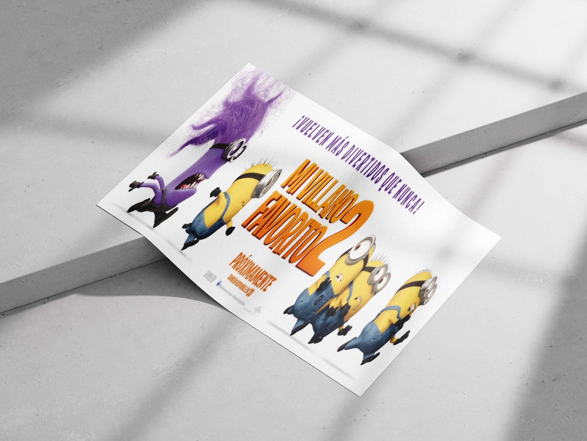 Minions (franchise from Despicable Me series, specifically Minions 2) Minions 2 - Pop Art Poster