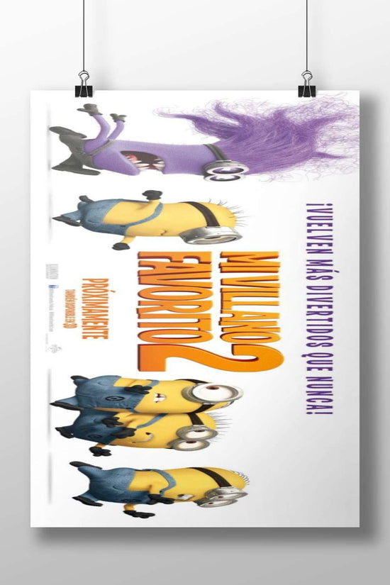 Minions (franchise from Despicable Me series, specifically Minions 2) Minions 2 - Pop Art Poster