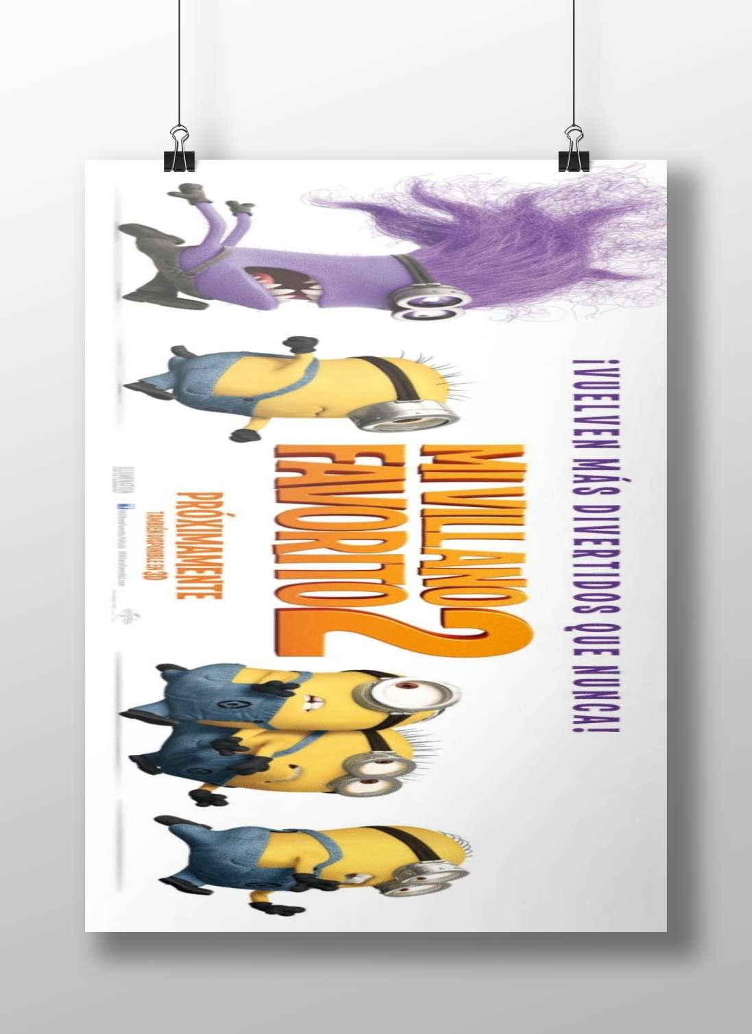 Minions (franchise from Despicable Me series, specifically Minions 2) Minions 2 - Pop Art Poster
