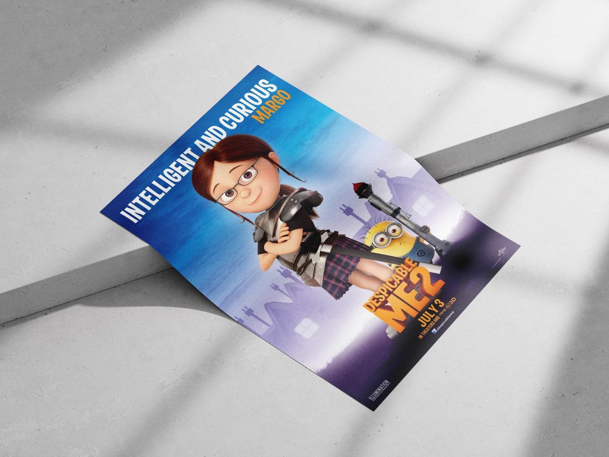 Margo From Despicable Me 2 - Iconic Adventure Poster