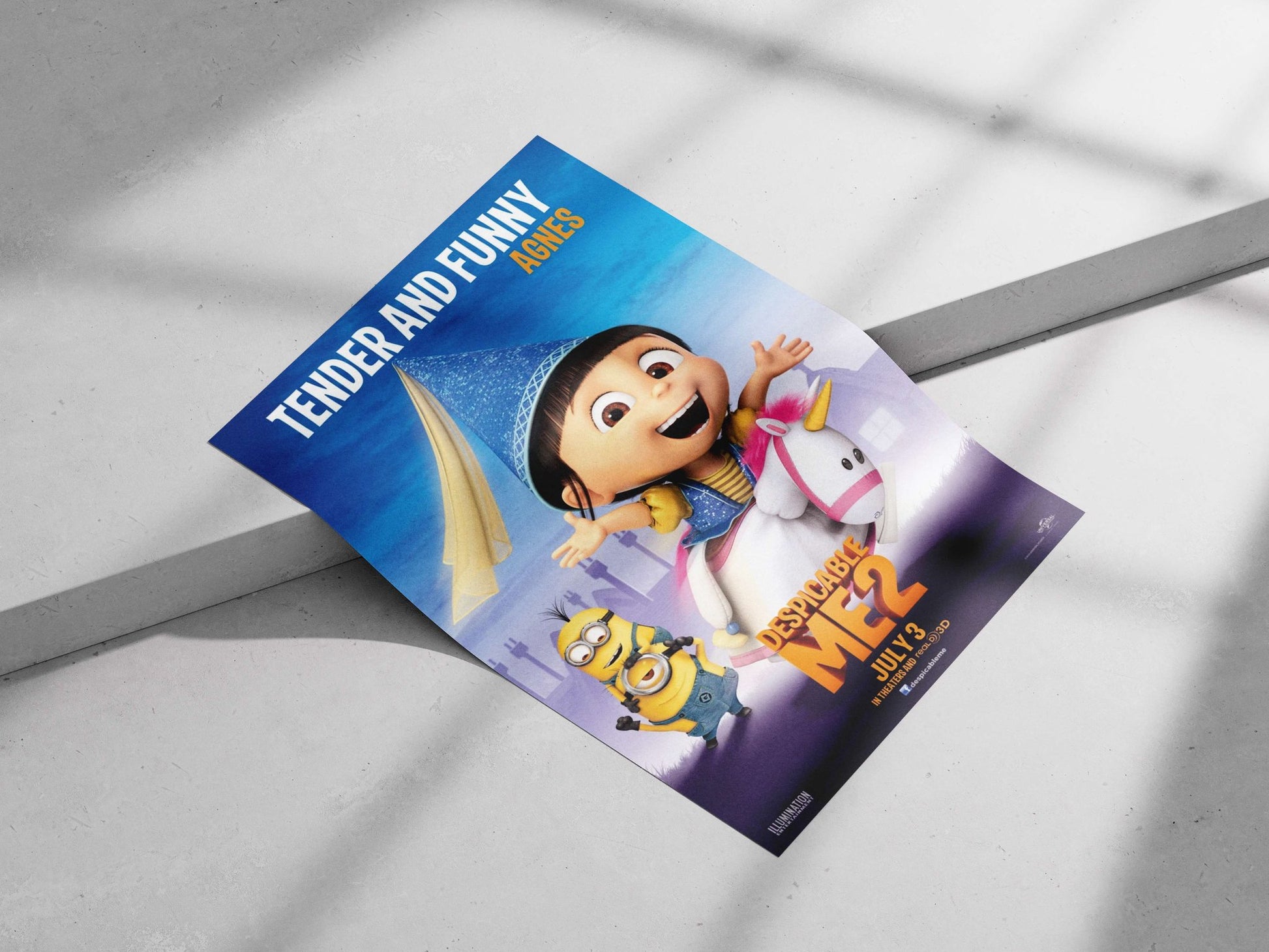Agnes From Despicable Me 2 - Cute Adventure Poster