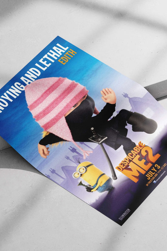 Edith from the Despicable Me franchise Edith - Minion Love Poster